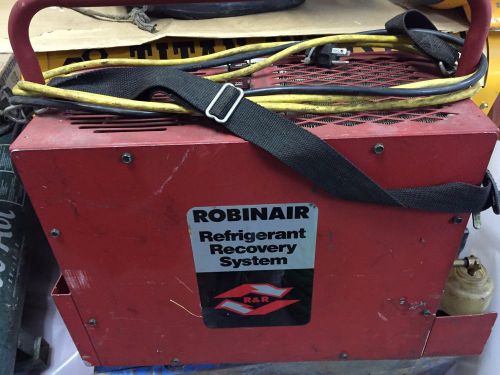 robinair Refrigerant recovery system