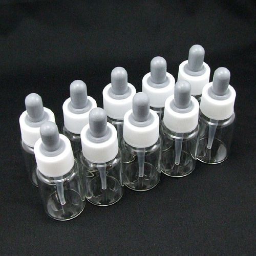 10X Dropper Bottle Bottle-Glass  Dropper-Plastic 0.3oz