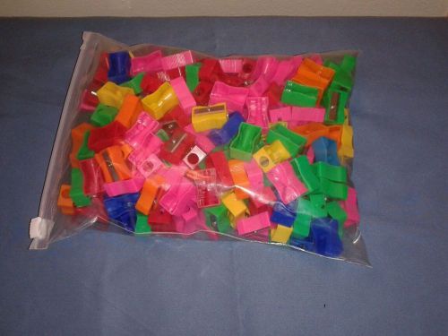 370 Pencil Sharpeners, Pocket, Plastic, Assorted Colors