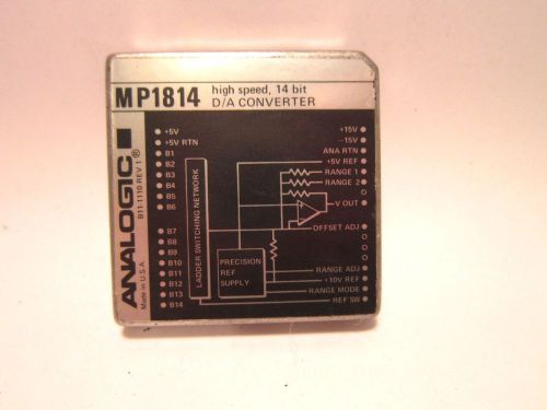 ANALOGIC MP1814  HIGH SPEED 14-BIT A/D CONVERTER MODULE