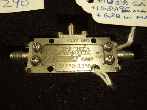 Avantek SFT90-1398 Amplifier 10 dB Gain 7-10 GHz