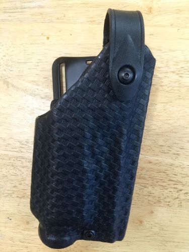 Safariland 6280-8321-481 glock 17/22 w/light stx basketweave blk mid ride right for sale