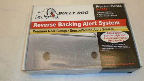 New bulldyog p-1301 premium reverse vehicle backing alert system, 8ft detection for sale