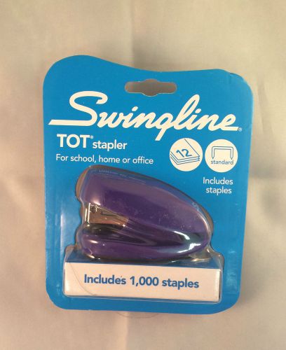 SWINGLINE - 79173- TOT STAPLER - STANDARD STAPLES - PURPLE - 1 EACH