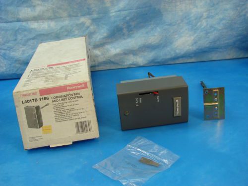 NEW Honeywell Tradeline L4017B 1186 Combination Fan &amp; Limit Control NIB