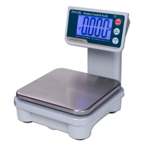 Taylor Precision TE10T Digital 10 lb Portion Scale w/ Tower Readout