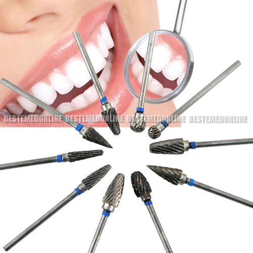 1hot arrival tungsten steel dental burs lab burrs tooth drill for dentist 180771 for sale