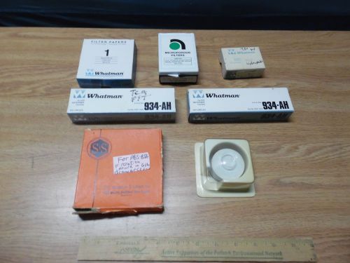 Whatman Filter Circles. Lot of Various Sizes!