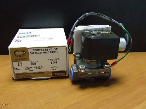 (1x) parker solenoid valve 3/8 npt 06f23c6140acf4c01 new for sale