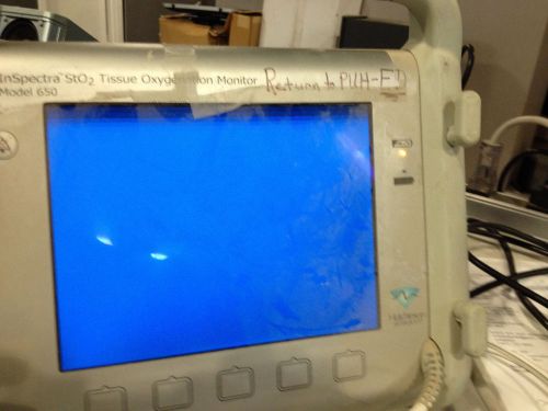 HUTCHINSON INSPECTRA STO2 TISSUE OXYGENATION MONITOR MODEL 650