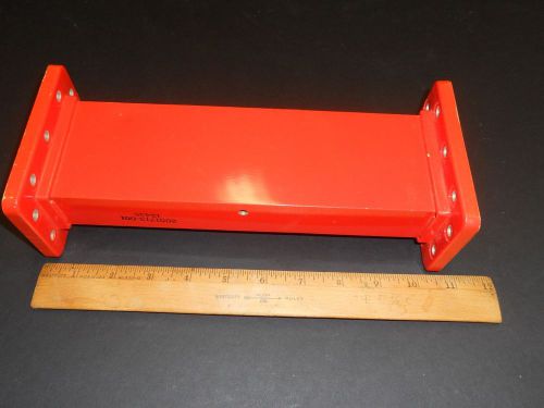 Waveguide Microwave 103/4&#034; long Flange 41/2&#034; x 3&#034;