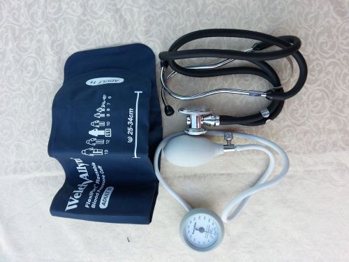 Welch Allyn Durashock DS44 Sphygmomanometer w/Flexiport Reusable Cuff