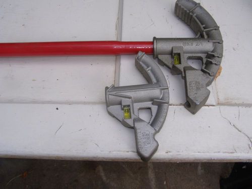 Gardner bender 930 1/2&#034; &amp; 931 3/4&#034; conduit bender head conduit &amp; bh-75 handle for sale