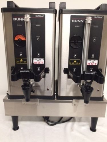 Bunn Dual SH Soft Heat Servers and Warming Stand