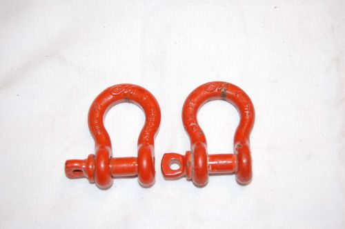 Pair of cm 1 ton shackles usa for sale