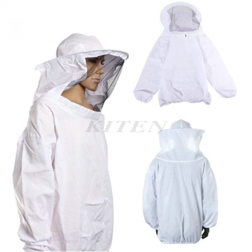 Beekeeping Jacket Veil Smock Bee Keeping Suit Hat Beekeeper Protective Equipment