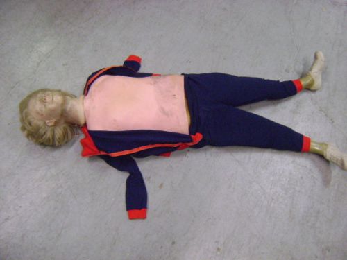 LAERDAL RESUSCI ANNE ADULT CPR TRAINING TORSO NURSING TRAINER FULL BODY MANIKIN