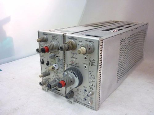 Tektronix 7T11A Sampling Sweep Unit &amp; Dual Trace Amplifier 7A26