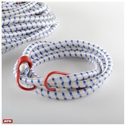 Ate professional extra long 96&#034; heavy duty bungee cors tie down strap 1/2&#034; thick for sale