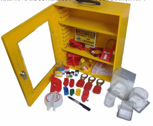 INDUSTRIAL LOCKOUT TAGOUT STATION KIT-1