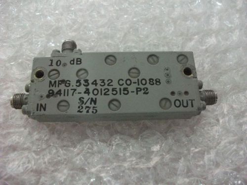 Microwave RF Coupler 10dB 94117-4012515-P2