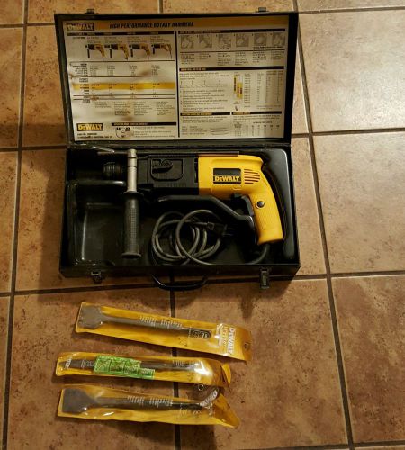 Dewalt DW514 Corded Rotary Hammer Drill &amp; Assorted Bits