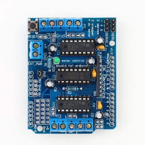 L293D Motor Drive Expansion Shield Board Module For Arduino Duemilanove Mega UNO