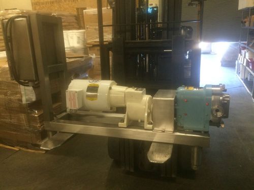 Waukesha 3 positive displacement pump stand for sale