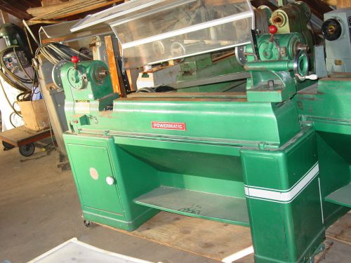 Powermatic model 90 lathe single phase for sale