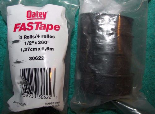 New 4 pk. oatey 1/2&#034; x 260&#034; fastape ptfe thread seal tape nip * for sale