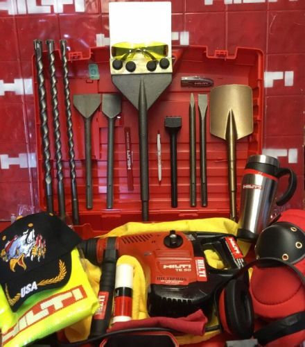 Hilti te 50, l@@k, nice condition, free hilti coffe mug and extras, fast ship for sale