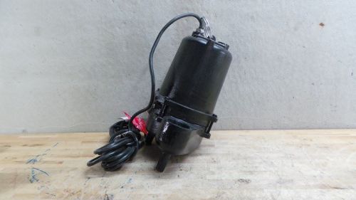 Dayton 1/2 hp 1750 rpm 230v manual submersible sewage pump for sale