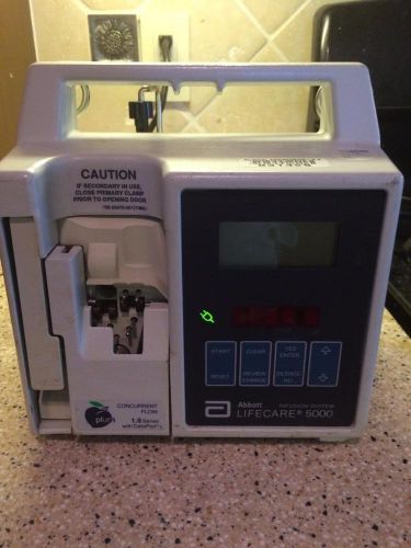 Abbott Lifecare 5000 1.6 Infusion Pump - Used - Passes Self-Test!