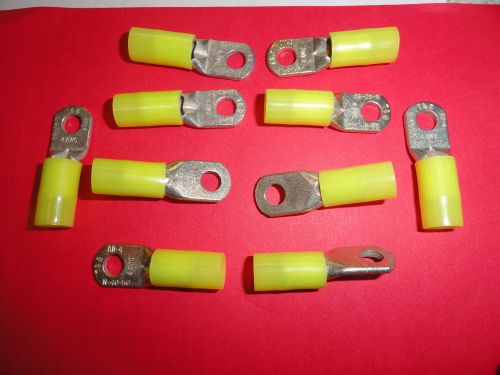 RF10711 Thomas &amp; Betts Ring Connectors, 3-4 AWG, 1/4&#034; Stud