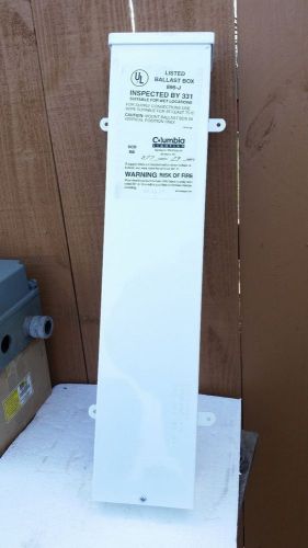 Columbia Lighting Wet Location Ballast Box 896-J