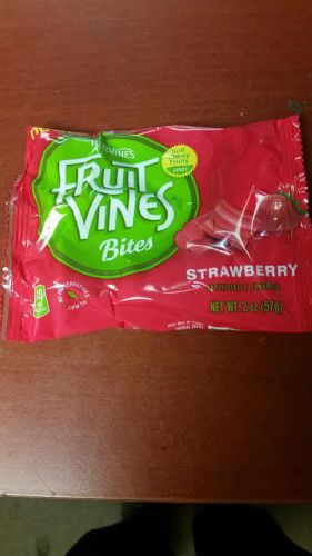 Fruit Vines Strawberry Bites, 2 Ounce -- 8 per case.