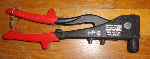 A Clean Marson Model HP-2 Klik-Fast Rivet Gun