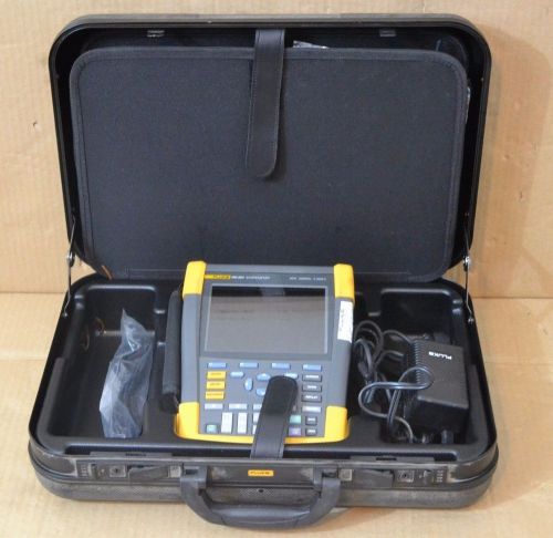 Fluke 190-204/S ScopeMeter 4 Channel 200MHz Oscilloscope 190 204 Excellent Shape