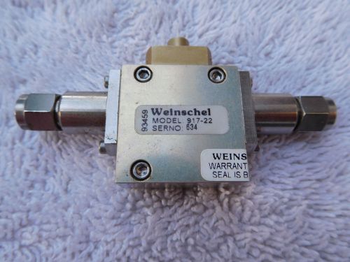 Weinschel Model 917-22 Mechanical Phase Shifter, DC-20 GHz; 2.92 mm (f)