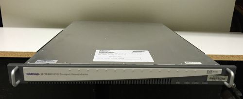 Tektronix MTM 400 MPEG Transport Stream Monitor MTM400EI B010701 Op 1-5 ES IU QP