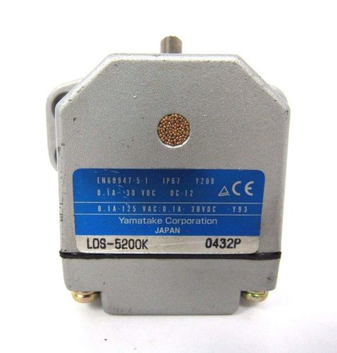 YAMATAKE type LDS-5200K Limit Switch, IP-67, for CNC Machines