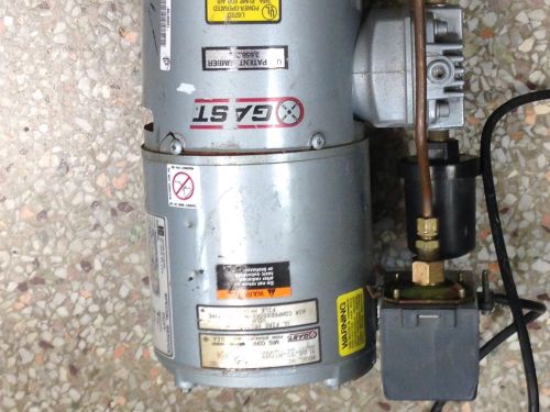 Gast 1LAA-32-M100X Emerson SA55NXGTE-4870  Air Compressor Vacuum Pump Motor