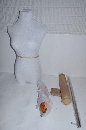 White Female Mannequinn Dress Form White Medium Size