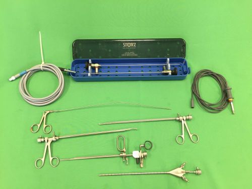 Karl Storz 2.9mm Hysteroscope Set, Complete w/2 Scopes