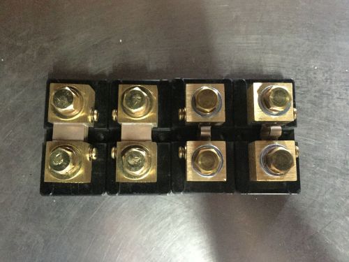 LOT OF 4 DELTEC SHUNT MKB 1 05  100 MV  100A