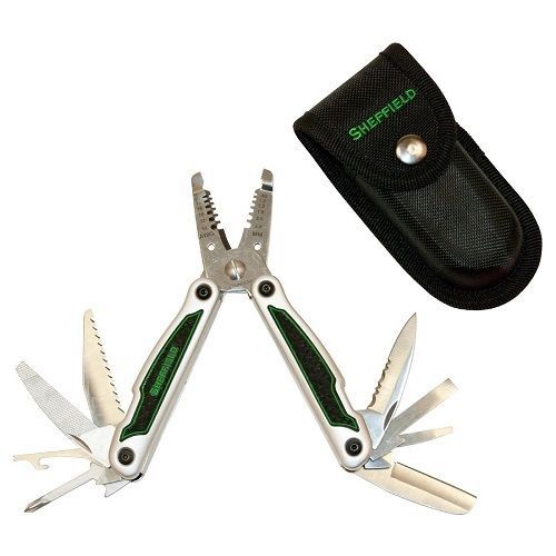 Sheffield 12-in-1 Electrician&#039;s Multi-Tool Knife Wire Stripper Heavy Duty New