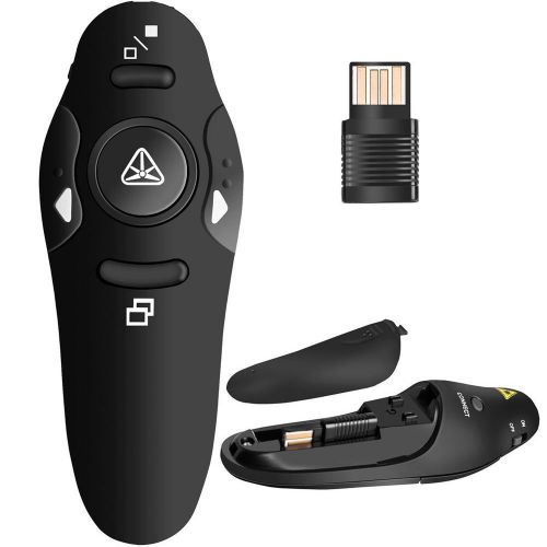 Rf 2.4ghz wireless presenter remote presentation usb control powerpoint ppt clic for sale