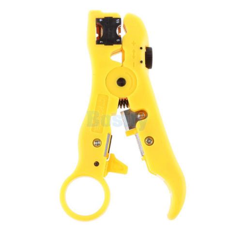 Rotary Coax Cable Wire Flex Cutting Stripper Tool RG59 RG6 CAT5 CAT6