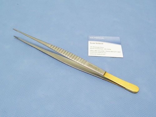 Lorenz 51-9929  DeBakey Tissue Forceps, Tungsten inserts