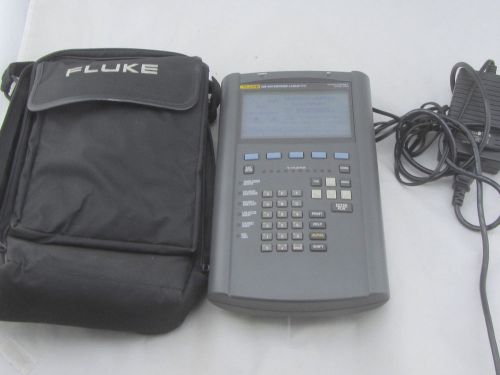 Fluke Networks 686 Enterprise LANMeter 10/100 Ethernet Token Ring w Case Working